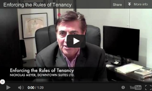 Enforcing the Rules of Tenancy